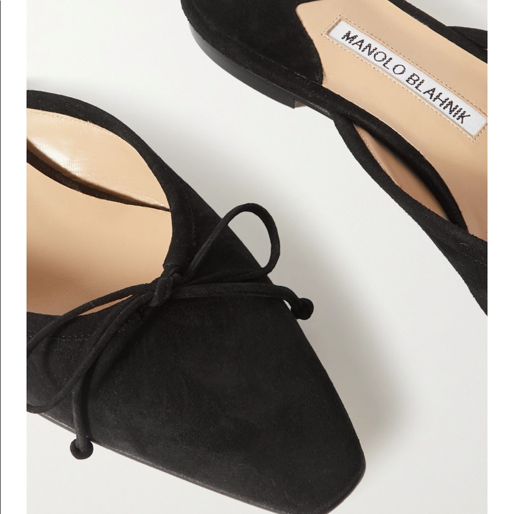 Manolo Blahnik Ballerimu Mules